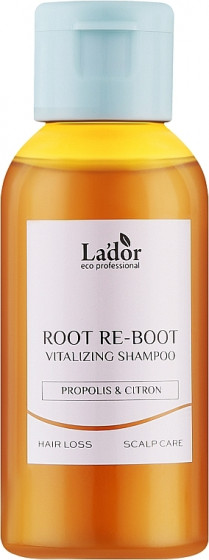 La'dor Root Re-Boot Vitalizing Shampoo Propolis & Citron - Шампунь от выпадения волос для сухой кожи головы