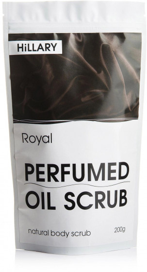 Hillary Perfumed Oil Scrub Royal - Парфюмированный скраб для тела