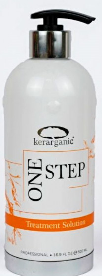 Kerarganic One Step Keratin Complex - Нанопластика для выпрямления волос