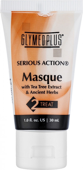 GlyMed Plus Serious Action Masque With Tea Tree Extract And Ancient Herbs - Маска с экстрактом чайного дерева и травами