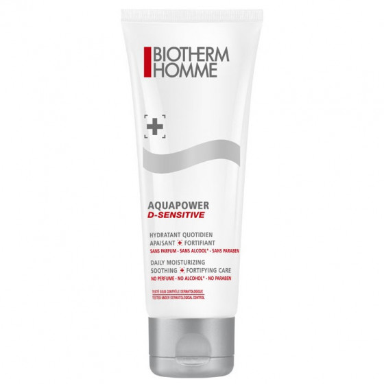 Biotherm Homme Aquapower D-Sensitive Daily Moisturizer - Крем для лица увлажняющий для чувствительной кожи мужской