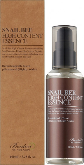 Benton Snail Bee High Content Essence - Эссенция с муцином улитки и ядом пчелы