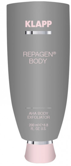 Klapp Repagen Body AHA Body Exfoliator - Пиллинг для тела с AHA-кислотами