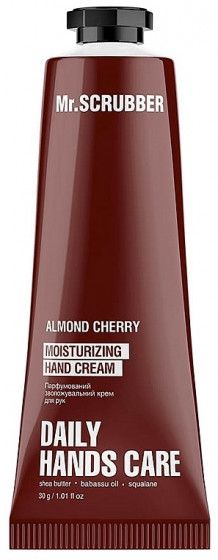 Mr.Scrubber Moisturizing Hand Cream "Almond Cherry" - Парфюмированный увлажняющий крем для рук