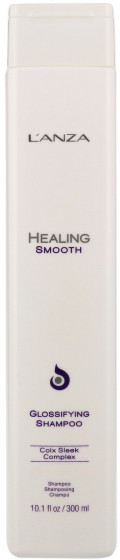 L'anza Healing Smooth Glossifying Shampoo - Разглаживающий шампунь для блеска волос