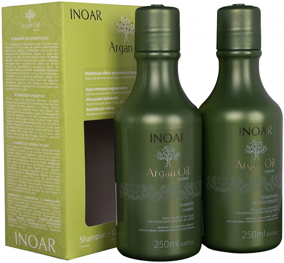Inoar Argan Oil Thermoliss - Нанопластика веганская для натуральных волос