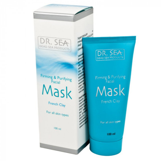 Dr. Sea Firming and Purifying Facial Mask - Укрепляющая и очищающая маска для лица с французской глиной