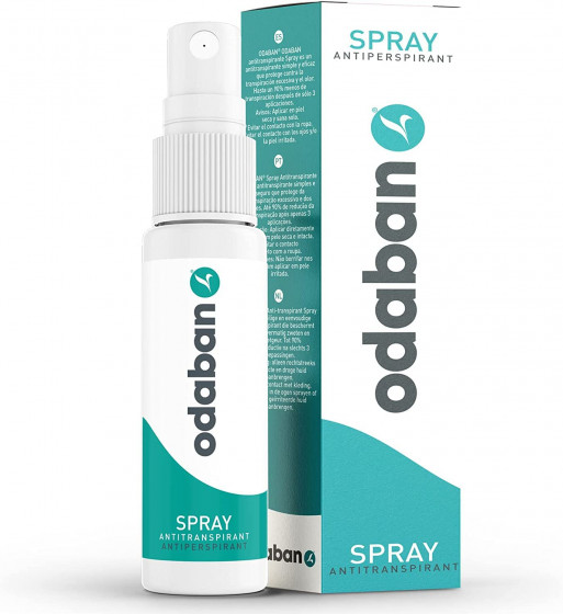 Odaban Spray - Антиперспирант с 20% алюминия