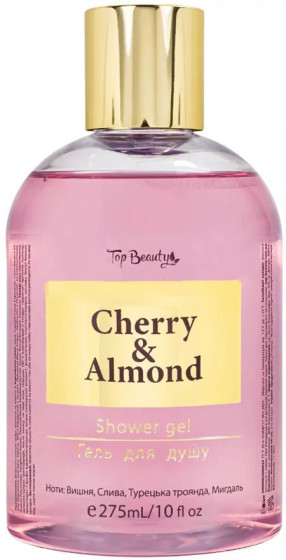 Top Beauty Shower Gel Cherry & Almond - Парфюмированный гель для душа