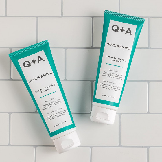 Q+A Niacinamide Gentle Exfoliating Cleanser - Отшелушивающий гель для лица с ниацинамидом - 5