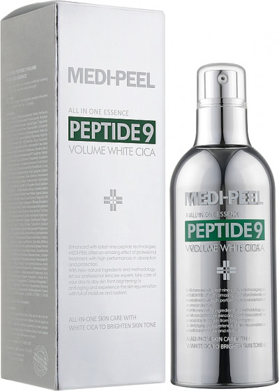 Medi Peel Peptide 9 Volume White Cica Essence - Осветляющая кислородная эссенция для лица с центеллой - 1