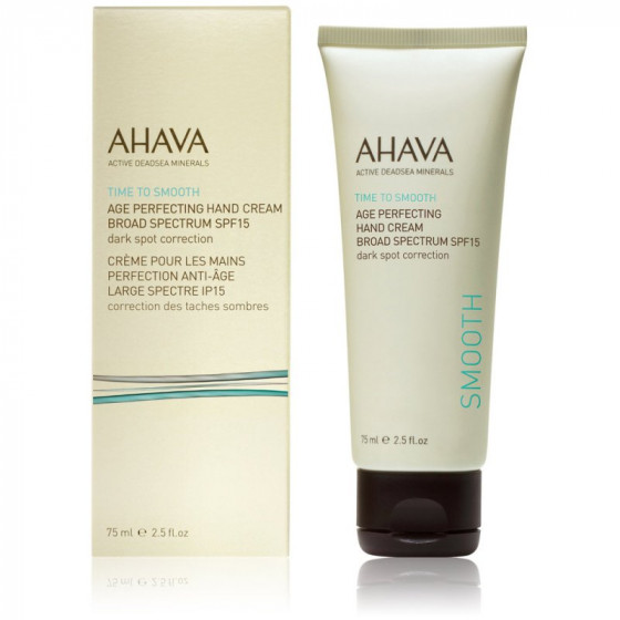 Ahava Age Control Perfectin Hand Cream Broad Spectrum - Антивозрастной крем для рук SPF 15