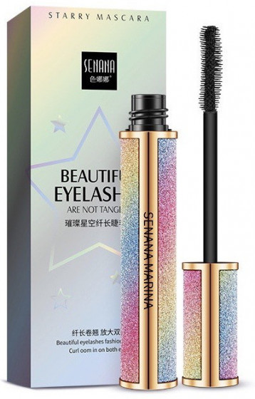 Senana Marina 4D Mascara - Подкручивающая тушь для ресниц