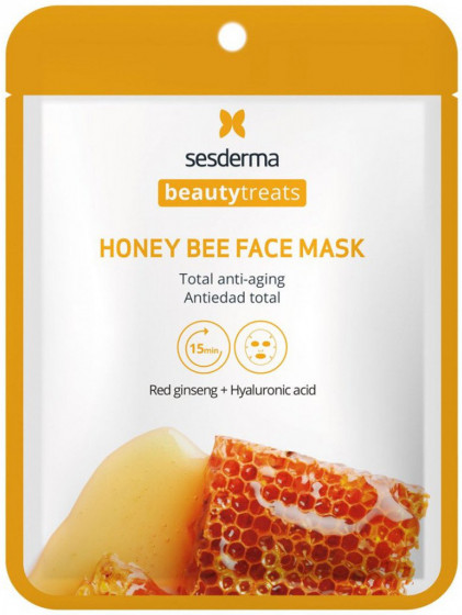 Sesderma Beauty Treats Honey Bee Face Mask - Антивозрастная маска для лица