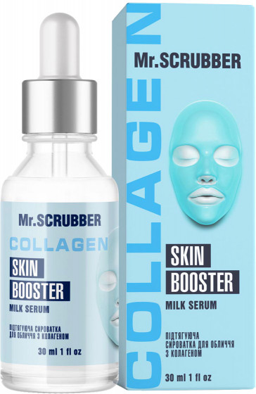 Mr.Scrubber Face ID. Collagen Skin Booster Milk Serum - Лифтинг сыворотка для лица с коллагеном