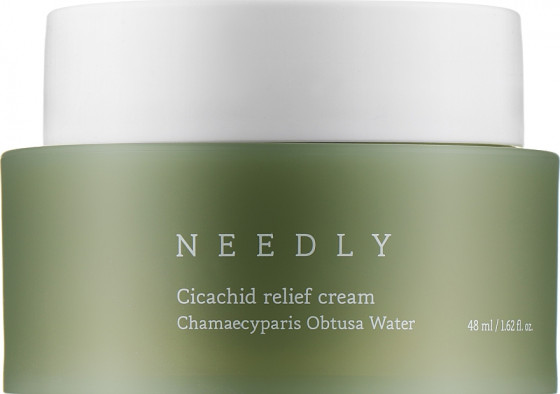 Needly Cicachid Relief Cream - Успокаивающий крем с центеллой
