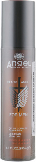 Angel Professional Black Angel Design Gel Strong Hold - Гель для дизайна волос сильной фиксации