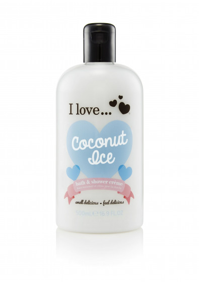 I Love Coconut Ice Bath & Shower Creme - Крем для ванны и душа "Кокосовый лед"