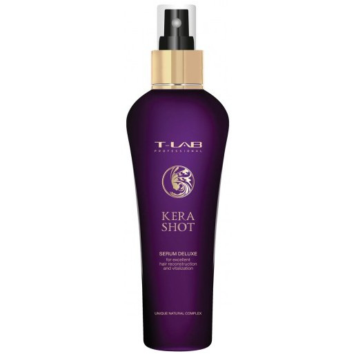 T-LAB Professional Kera Shot Serum Deluxe - Восстанавливающая сыворотка для ослабленных волос на основе кератина