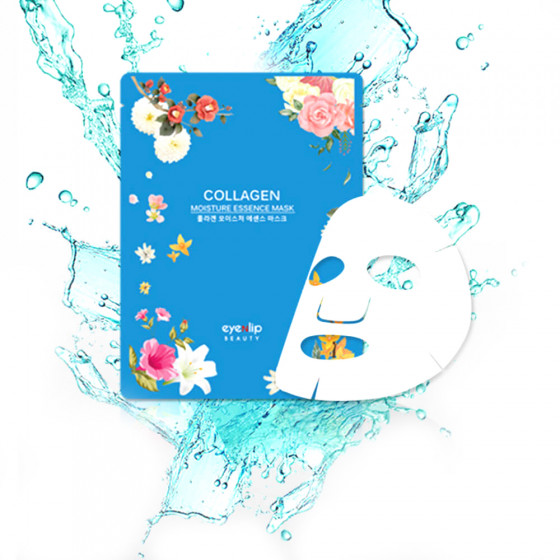 Eyenlip Collagen Moisture Essence Mask - Тканевая маска для лица с коллагеном - 1