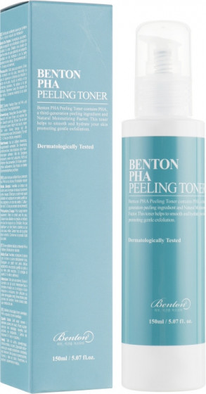 Benton PHA Peeling Toner - Тонер-эксфолиант с лактобионовой кислотой