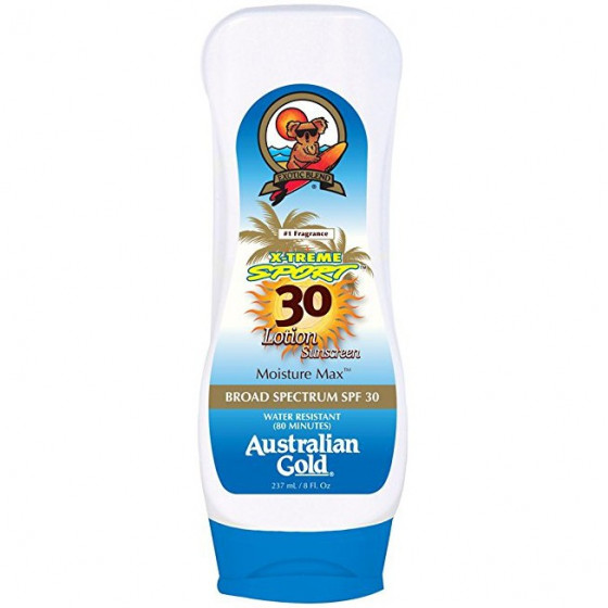 Australian Gold SPF 30 X-Treme Sport - Солнцезащитный лосьон SPF 30