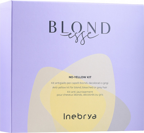 Inebrya Blondesse No-Yellow Kit - Подарочный набор для волос