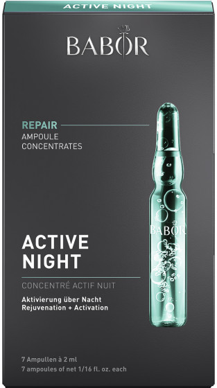 Babor Active Night Ampoule Concentrates - Ампулы "Ночная регенерация"