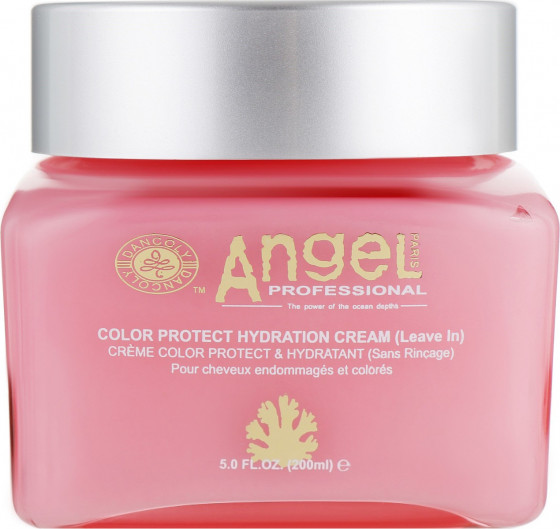 Angel Professional Color Protect Cream - Увлажняющий крем для окрашенных волос