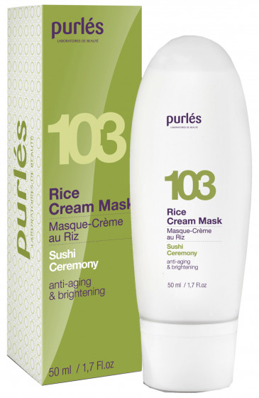 Purles 103 Rice Cream Mask - Рисовая кремовая маска - 2