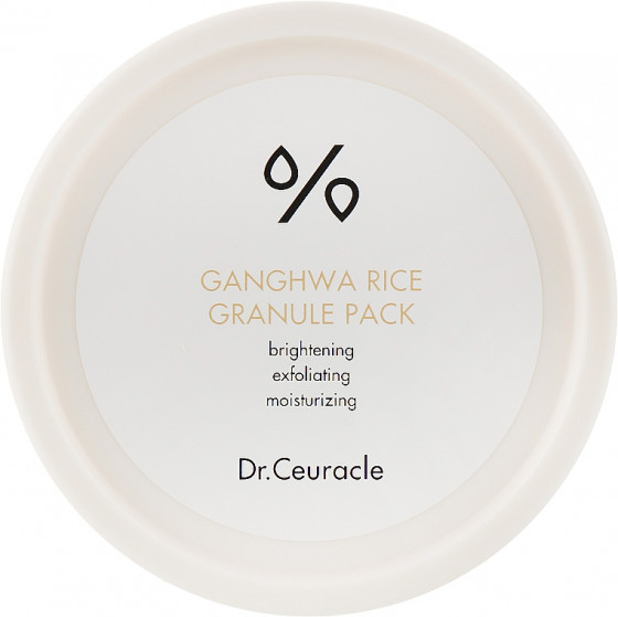 Dr.Ceuracle Ganghwa Rice Granule Pack - Увлажняющая маска для лица с экстрактом риса