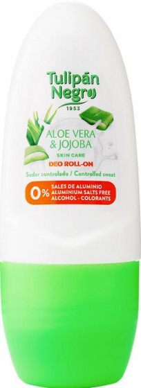 Tulipan Negro "Aloe Vera and Jojoba" - Дезодорант шариковый "Алоэ Вера и жожоба"