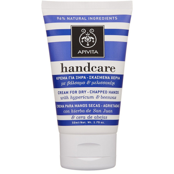 Apivita handcare cream for dry-chapped hands with hypericum and beeswax - Крем для сухой потрескавшейся кожи рук с пчелиным воском и зверобоем