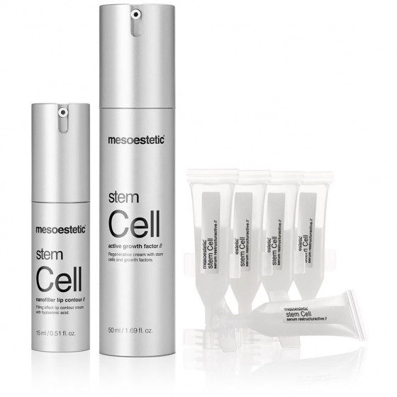 Mesoestetic Stem cell nanofiller lip contour - Регенерирующий крем-филлер для губ - 1