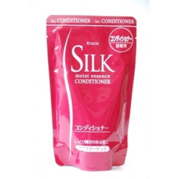 Kanebo Silk Moist Essence Conditioner - Кондиционер увлажняющий с шелком и природным коллагеном (сменная упаковка)