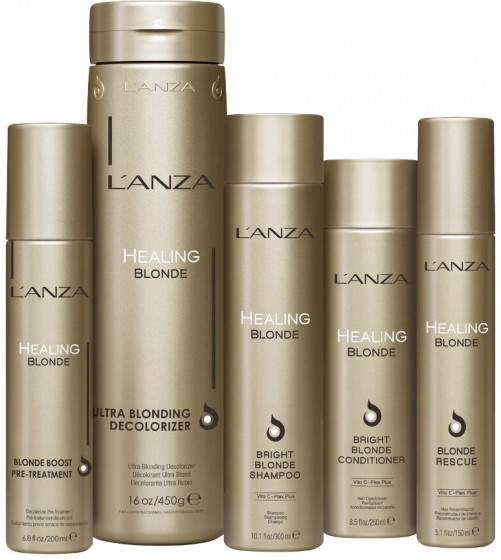 L'anza Healing Blonde Bright Conditioner - Целебный кондиционер для натуральных и обесцвеченных светлых волос - 1