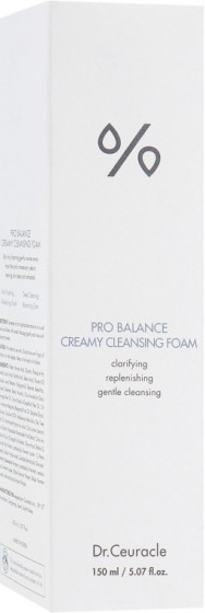 Dr.Ceuracle Pro Balance Creamy Deep Cleansing Foam - Кремовая пенка для умывания с пробиотиками - 1