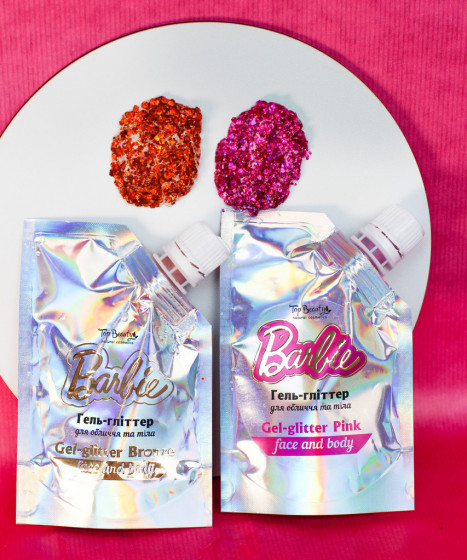 Top Beauty Barbie Gel-glitter for Face & Body - Гель-глиттер для лица и тела - 1