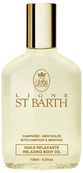 Ligne St Barth Relaxing Body Oil - Масло с камфорой и ментолом