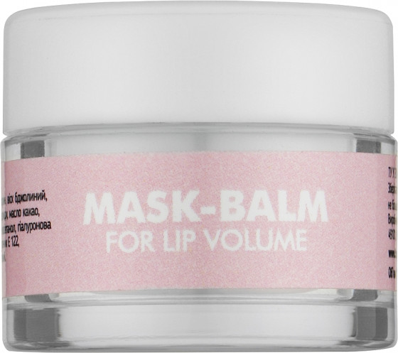 Top Beauty Mask-Balm For Lip Volume - Маска-блеск для визуального эффекта увеличения губ