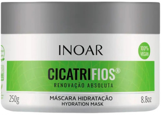 Inoar Cicatrifios Mascara Mask - Маска для волос без сульфатов "Идеальный цвет"