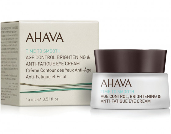 Ahava Age Control brightening & anti-fatigue Eye Cream - Крем омолаживающий для кожи вокруг глаз, придающий сияние - 1