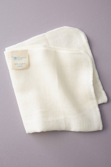 The Organic Pharmacy Organic Muslin Cloth - Муслиновая салфетка для очищения кожи - 2