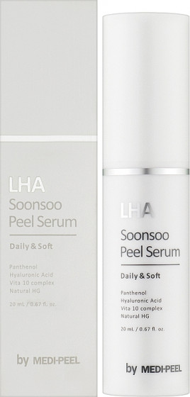 Medi Peel LHA Soonsoo Peel Serum - Сыворотка-пилинг для лица с липогидрокислотой - 1