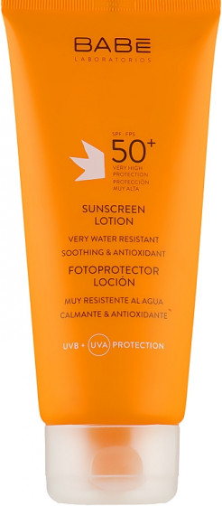 Babe Laboratorios Sun Protection Lotion SPF 50+ - Солнцезащитный лосьон SPF 50+