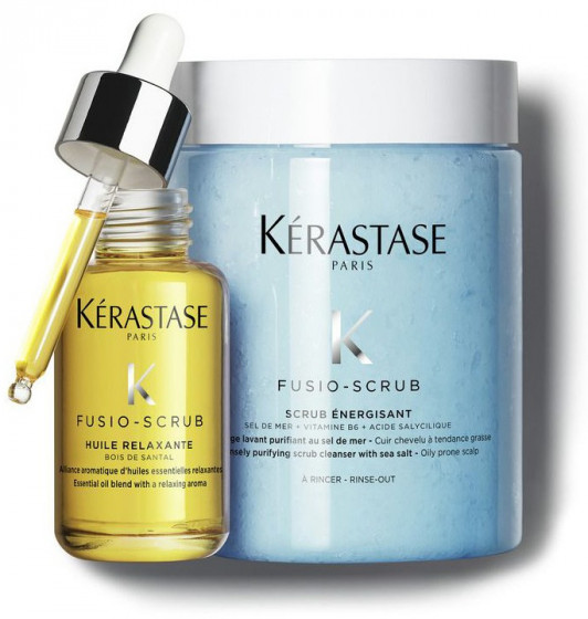 Kerastase Fusio-Scrub Huile Relaxante - Расслабляющее масло для кожи головы - 1