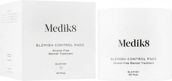 Medik8 Blemish Control Pads - Бесспиртовые пады с салициловой кислотой для проблемной кожи лица - 1