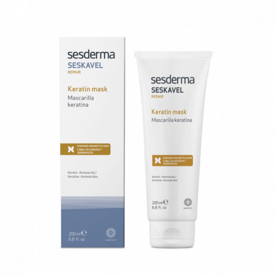 Sesderma Seskavel Repair Keratin Mask - Восстанавливающая маска с кератином