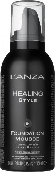 L'anza Healing Style Foundation Mousse - Базовый мусс для укладки волос