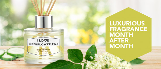 I Love Elderflower Fizz Reed Diffuser - Аромадиффузор "Коктейль из бузины" - 3